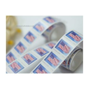 U.S. Flag Forever Stamps Roll of 100 2019 USPS Forever Stamps - Hot Deals & Bulk Savings product image