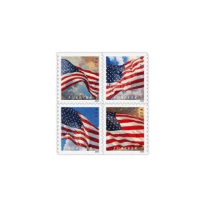 U.S. Flag Forever Stamps 2024 USPS Forever Stamps - U.S. Flag & Patriotic Stamps product image
