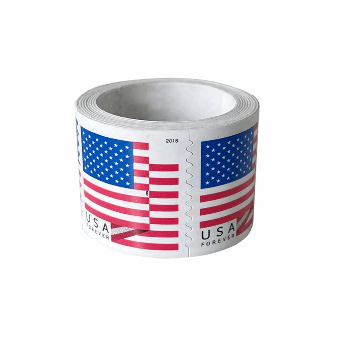 Flags 2018 USPS Forever Stamps - Coil of 100 - U.S. Flag & Patriotic Stamps product image