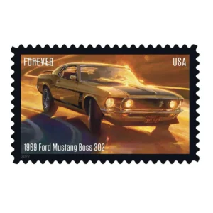 Pony Cars 2022 USPS Forever Stamps - Sheet of 20 (5-Pack) - Commemorative & Heritage Stamps product image