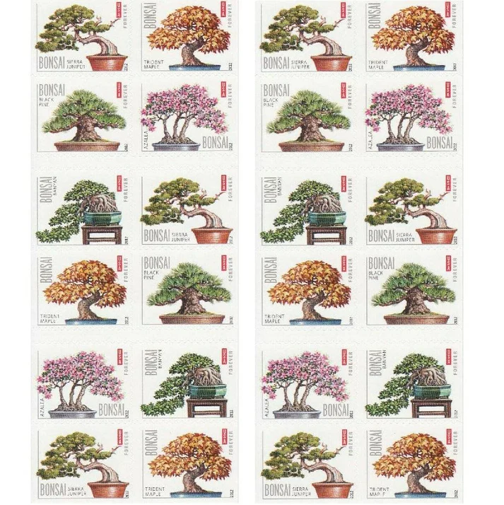 Bonsai Tree 2011 USPS Forever Stamps - Booklet of 20 (5-Pack) - Commemorative & Heritage Stamps product image