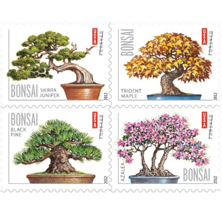 Bonsai Tree 2011 USPS Forever Stamps - Booklet of 20 (5-Pack) - Commemorative & Heritage Stamps product image