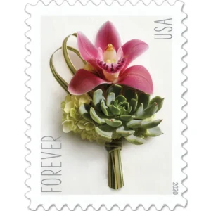 Contemporary Boutonniere 2020 USPS Forever Stamps - Sheet of 20 (5-Pack) - Commemorative & Heritage Stamps product image