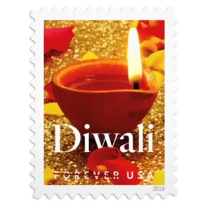 Diwali 2016 USPS Forever Stamps - Sheet of 20 (5-Pack) - Holiday & Seasonal Stamps product image