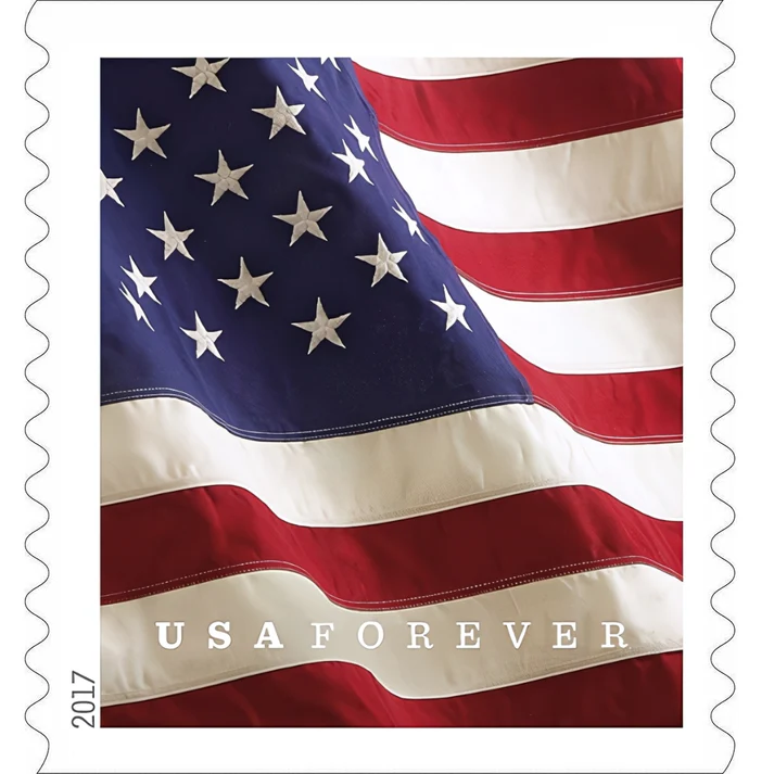 Flags 2017 USPS Forever Stamps - Coil of 100 - U.S. Flag & Patriotic Stamps product image