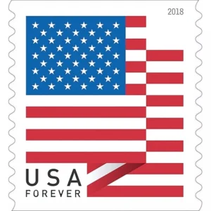 Flags 2018 USPS Forever Stamps - Coil of 100 - U.S. Flag & Patriotic Stamps product image