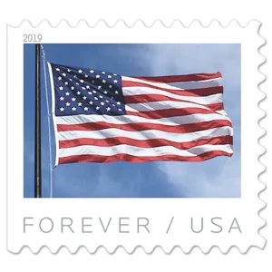 Flags 2019 USPS Forever Stamps - Coil of 100 - U.S. Flag & Patriotic Stamps product image
