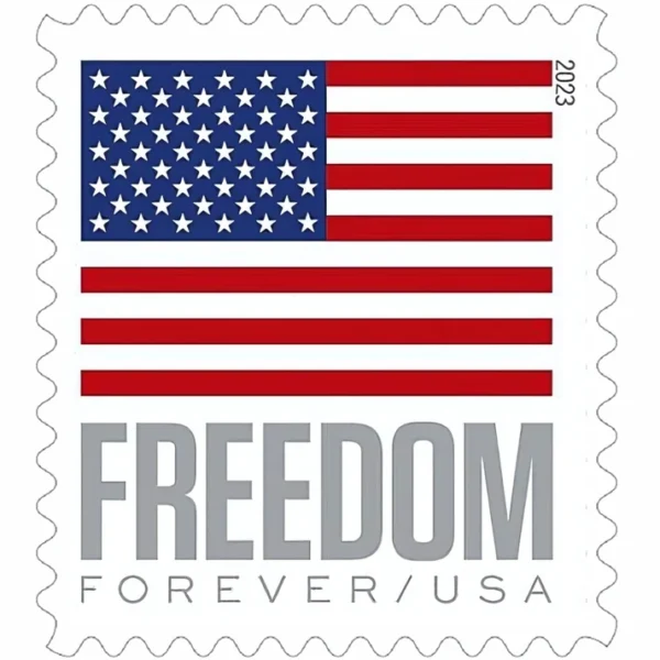 U.S. Flag 2023 - Coil of 100 Forever Stamps