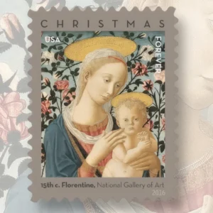 Florentine Madonna and Child 2016 USPS Forever Stamps - Booklet of 20 (5-Pack) - Commemorative & Heritage Stamps product image