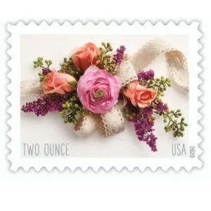 Garden Corsage 2020 USPS Forever Stamps - Sheet of 20 (5-Pack) - Commemorative & Heritage Stamps product image