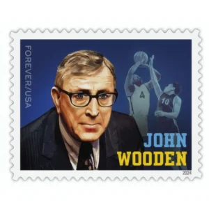 John Wood 2024 USPS Forever Stamps - Sheet of 20 (5-Pack) - Commemorative & Heritage Stamps product image