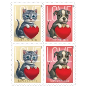 LOVE 2023 USPS Forever Stamps - Sheet of 20 (5-Pack) - Commemorative & Heritage Stamps product image