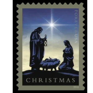 Nativity Christmas 2016 USPS Forever Stamps - Booklet of 20 (5-Pack) - Holiday & Seasonal Stamps product image