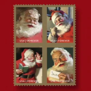 Sparkling Holidays 2018 USPS Forever Stamps - Booklet of 20 (5-Pack) - Commemorative & Heritage Stamps product image