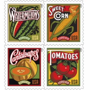 Summer Harvest 2015 USPS Forever Stamps - Booklet of 20 (5-Pack) - Commemorative & Heritage Stamps product image