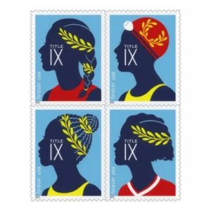 Title IX USPS Forever Stamps - Sheet of 20 (5-Pack) - Commemorative & Heritage Stamps product image