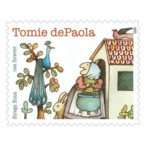 Tommy DePaola 2023 USPS Forever Stamps - Sheet of 20 (5-Pack) - Commemorative & Heritage Stamps product image