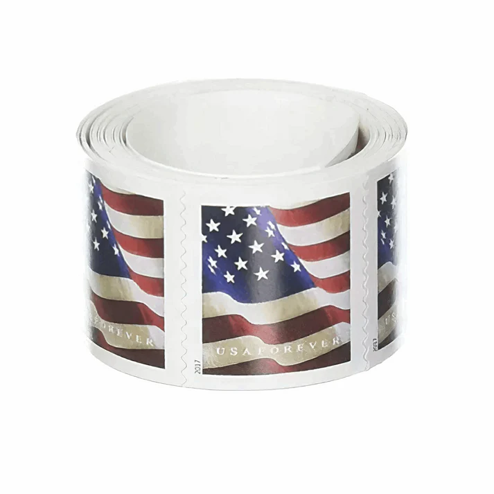 Flags 2017 USPS Forever Stamps - Coil of 100 - U.S. Flag & Patriotic Stamps product image