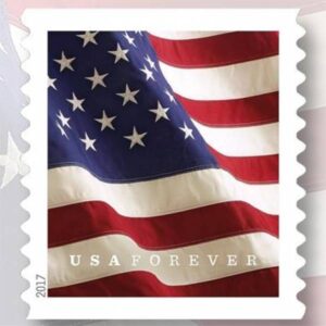 Flag Booklet 2023 USPS Forever Stamps - Booklet of 20 (5-Pack) - U.S. Flag & Patriotic Stamps product image