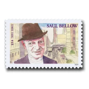 Saul Bellow Literary Arts 2024 USPS Forever Stamps - Sheet of 20 (5-Pack) - Commemorative & Heritage Stamps product image
