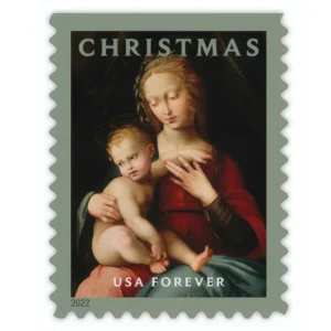 Virgin and Child 2022 USPS Forever Stamps - Booklet of 20 (5-Pack) - Commemorative & Heritage Stamps product image