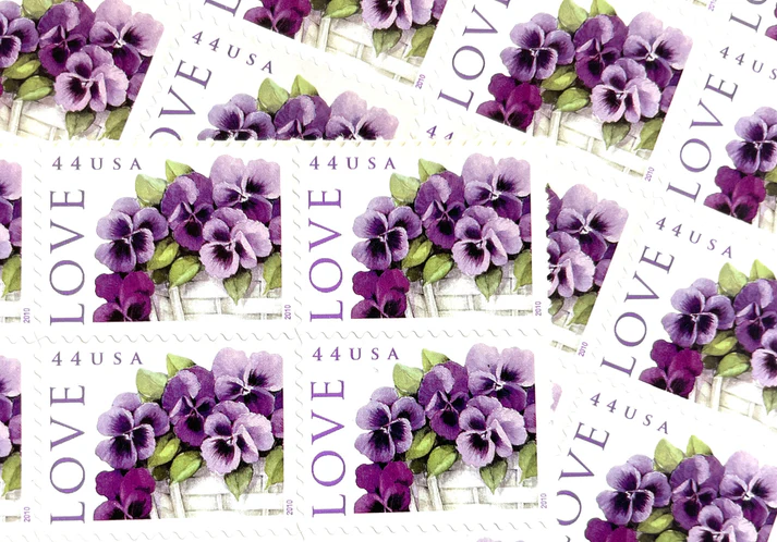 Love 2010 USPS Forever Stamps - Sheet of 20 (5-Pack) - Commemorative & Heritage Stamps product image