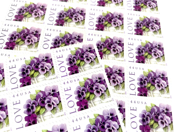 Love 2010 USPS Forever Stamps - Sheet of 20 (5-Pack) - Commemorative & Heritage Stamps product image