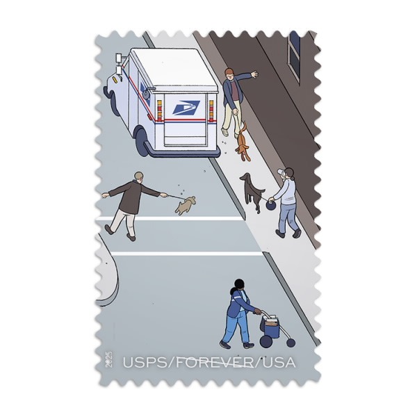 250 Years of Delivering 2025 USPS Forever Stamps - Commemorative & Heritage Stamps product image