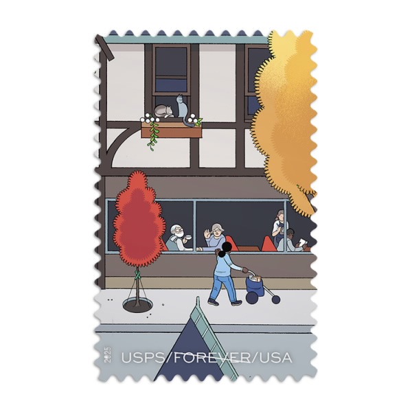 250 Years of Delivering 2025 USPS Forever Stamps - Commemorative & Heritage Stamps product image