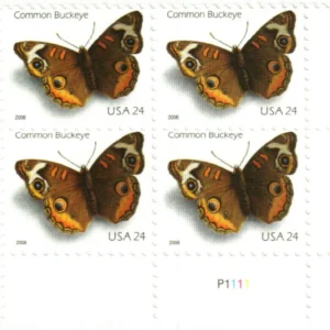 Common Buckeye Butterfly 2006 USPS Forever Stamps - Booklet of 20 (5-Pack) - Floral, Garden & Wildlife Stamps product image