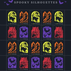 Halloween 2019 USPS Forever Stamps - Sheet of 20 (5-Pack) - Commemorative & Heritage Stamps product image