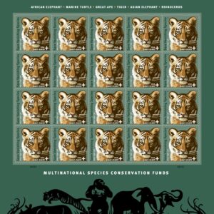 save vanishing species 2011 USPS Forever Stamps - Sheet of 20 (5-Pack) - Commemorative & Heritage Stamps product image