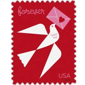 Love 2024 USPS Forever Stamps - Sheet of 20 (5-Pack) - Commemorative & Heritage Stamps product image
